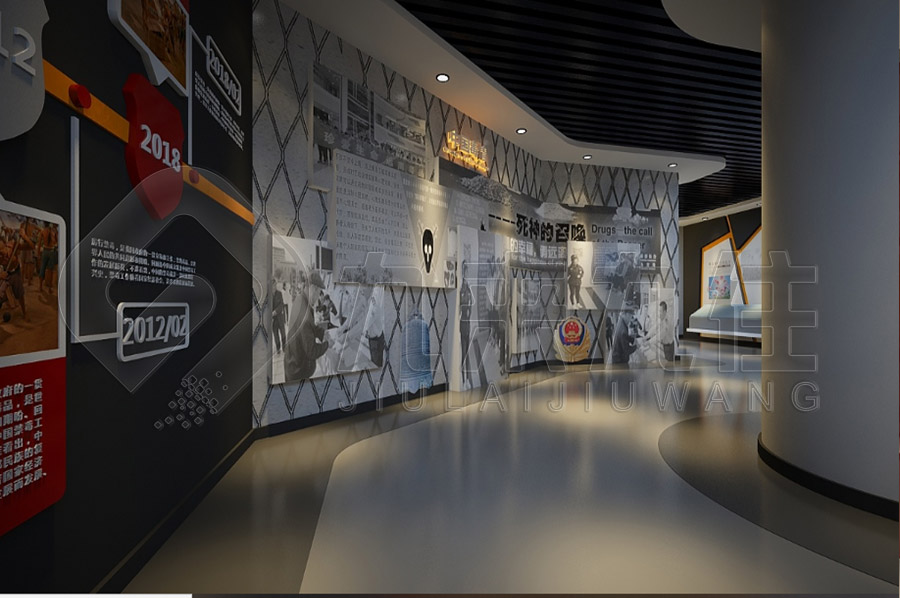 安全宣傳展廳，交通安全教育館，設(shè)計(jì)布局，方案