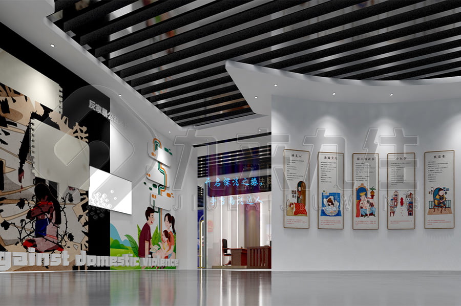 法制教育基地建設(shè)，法制教育展廳產(chǎn)品，法院法制教育展廳平面設(shè)計(jì)