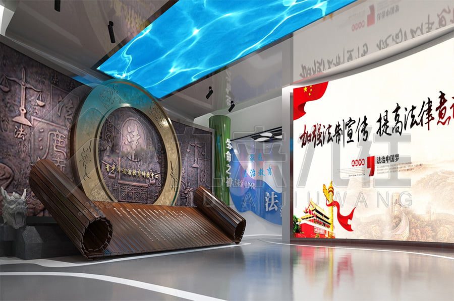 禁毒宣傳基地效果圖設(shè)計(jì)，聲光電禁毒展廳方案設(shè)計(jì)，禁毒防艾教育展館施工單位