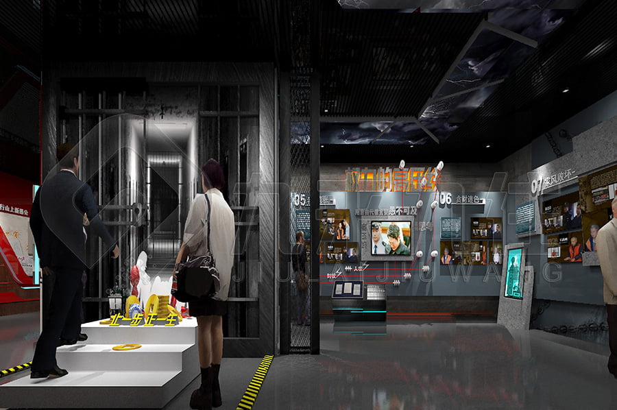 反腐倡廉宣傳館方案，網(wǎng)上3d反腐倡廉文化教育展館，聲光電反腐倡廉基地，墻面互動投影系統(tǒng)，互動答題系統(tǒng)，互動滑軌屏