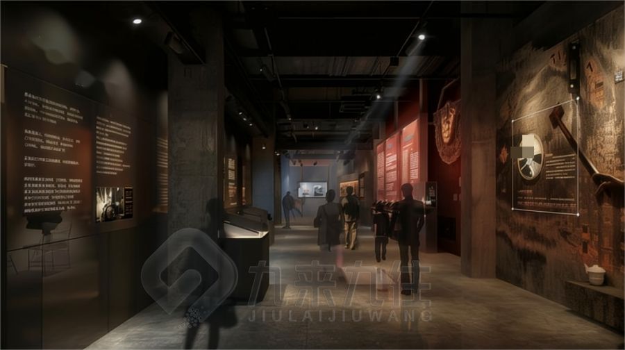 中學(xué)人防教育展館設(shè)計(jì),數(shù)字化人防互動(dòng)展示,現(xiàn)代智慧人防展廳施工