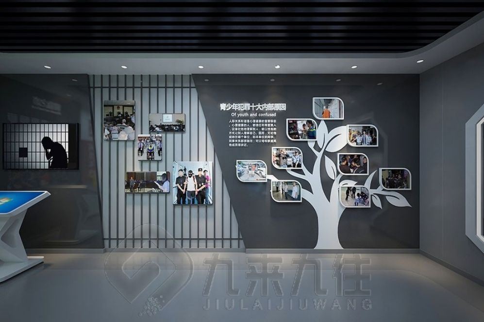 未成年保護教育基地,互動多媒體展廳,智慧展廳設計,未成年人法治教育,展廳解決方案,高科技展示,創(chuàng)意展廳設計