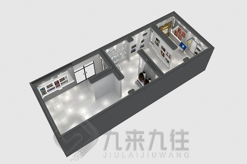 警示教育基地設計, 互動多媒體設備, 智慧展廳解決方案