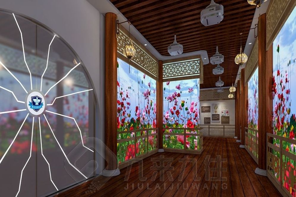 中醫(yī)藥展廳設(shè)計(jì), 互動(dòng)多媒體展示, 現(xiàn)代化展覽
