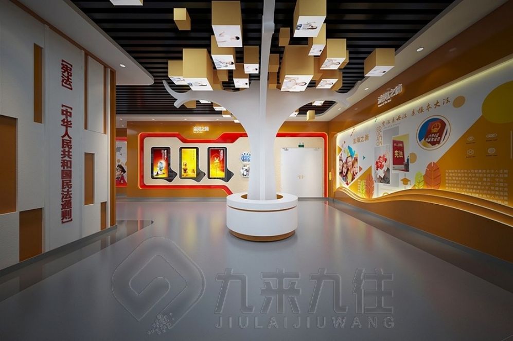 青少年法治教育, 互動多媒體展示, 創(chuàng)新展廳設(shè)計(jì), 法治教育解決方案, 多媒體設(shè)備施工
