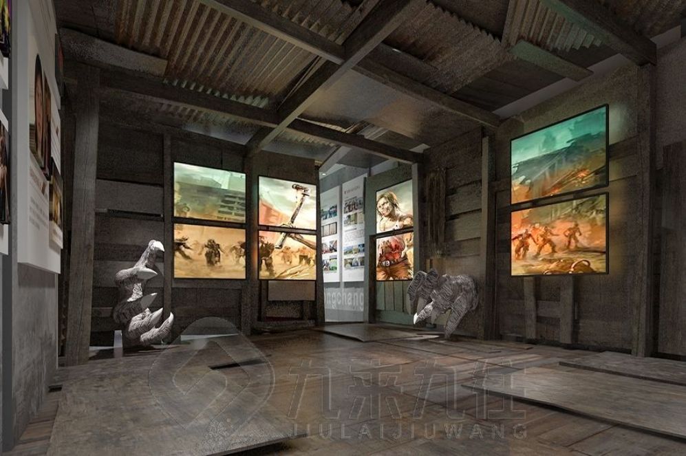 國防動員教育基地, 互動多媒體展廳, 展廳設(shè)計(jì)方案