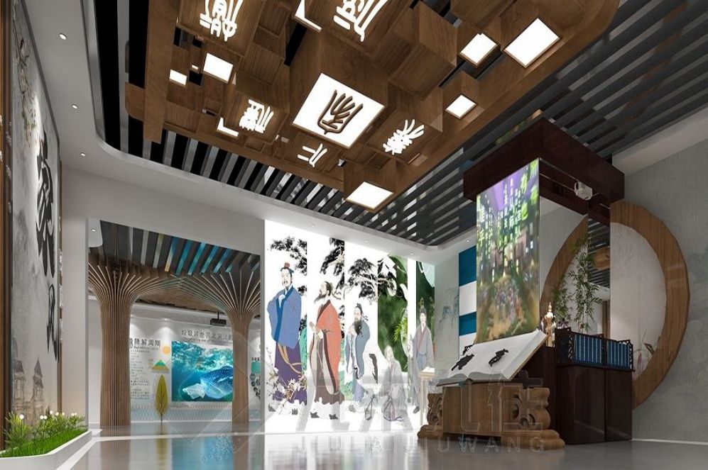 國防教育展廳設(shè)計(jì), 互動多媒體設(shè)備, 現(xiàn)代化展示解決