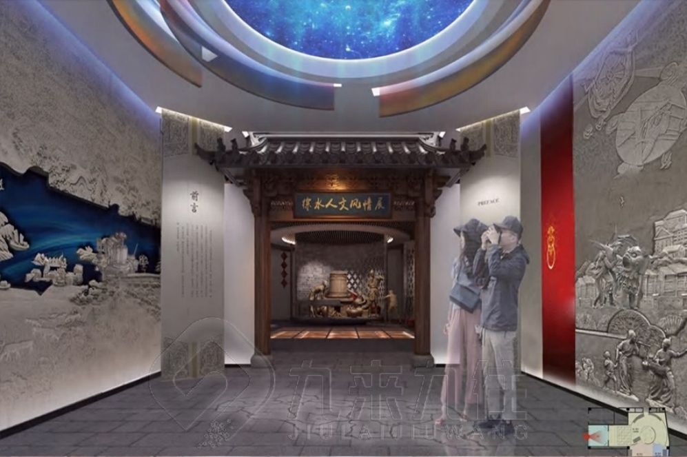 中醫(yī)藥展廳設(shè)計, 多媒體互動展示, 現(xiàn)代化展廳解決