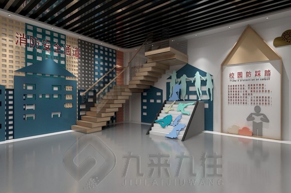 國(guó)防教育基地設(shè)計(jì)，互動(dòng)多媒體展示，現(xiàn)代化教育