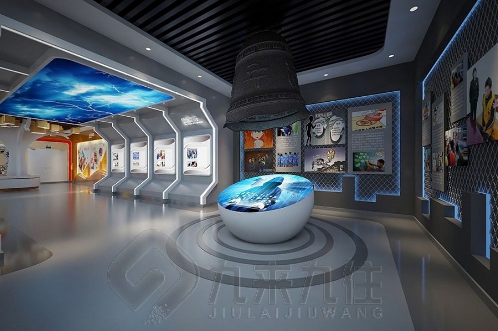 道德與法治教育展廳設(shè)計(jì), 互動多媒體設(shè)備, 現(xiàn)代化法治教育體