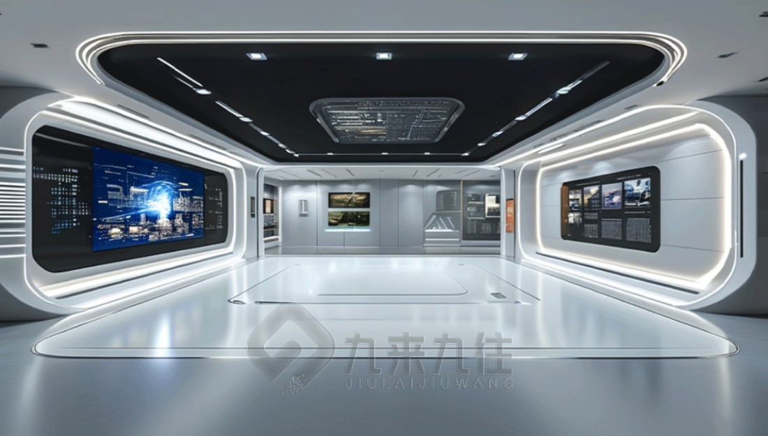 展示館設(shè)計，多媒體互動，現(xiàn)代展覽空間，解決方案，施工建設(shè)，創(chuàng)意展示技術(shù)，互動體驗，展覽空間規(guī)劃