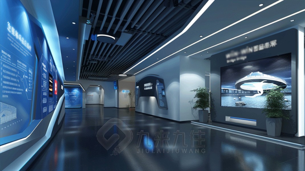 普洱智能化展廳效果圖，智能化展廳設(shè)計(jì)，數(shù)字化展廳建設(shè)方案