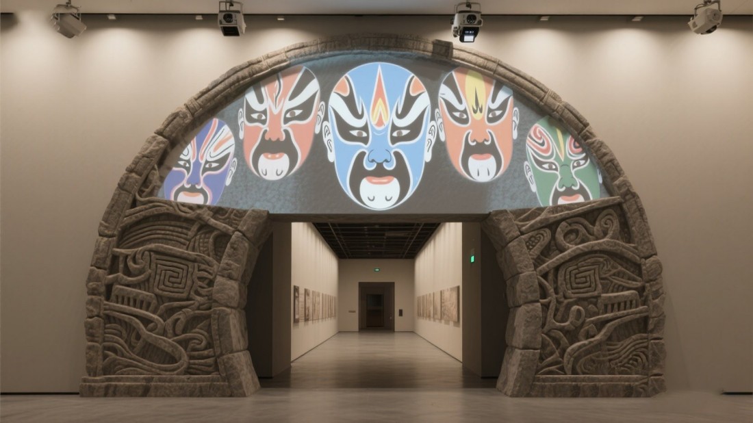 非遺文化展廳，非遺文化體驗(yàn)館