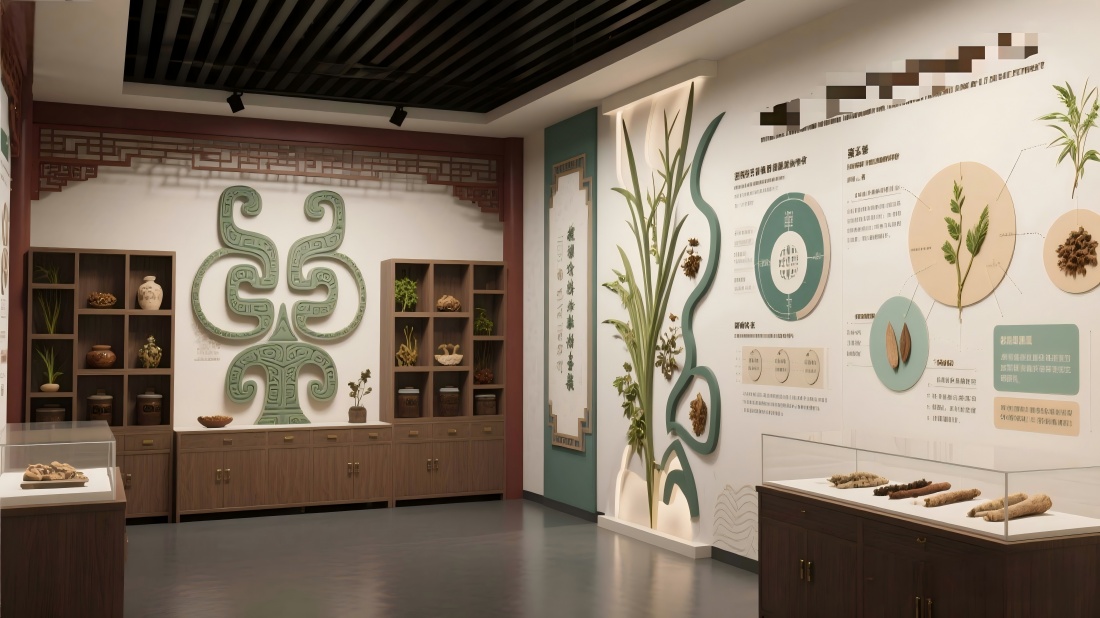 中醫(yī)藥文化體驗館，中醫(yī)展廳