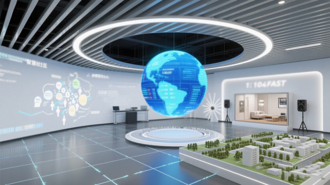 公司展廳設計企業(yè)，企業(yè)展廳