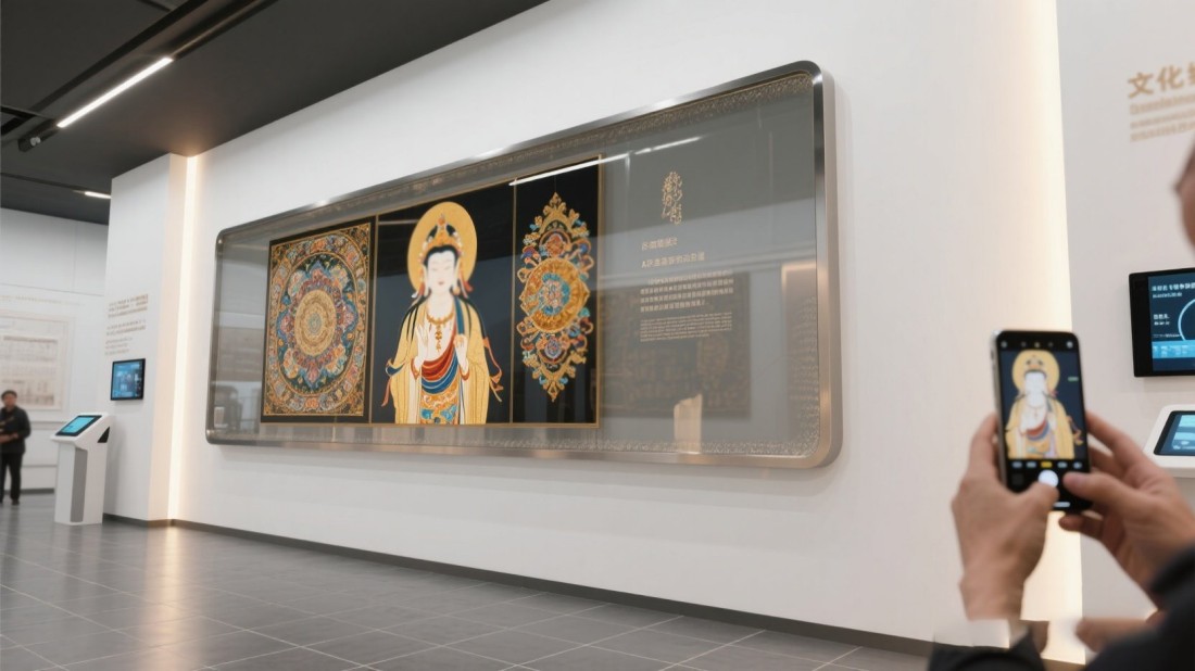 文化體驗館，非遺文化展廳