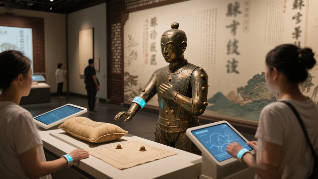 苗醫(yī)館，中醫(yī)藥展廳