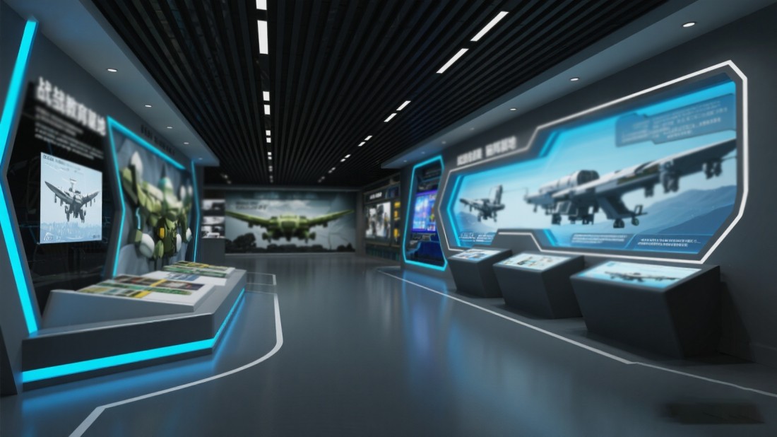 人防科普教育體驗(yàn)館，國(guó)防展覽館