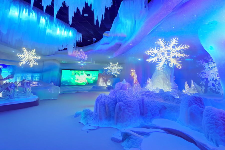 博物館，自然展廳效果圖