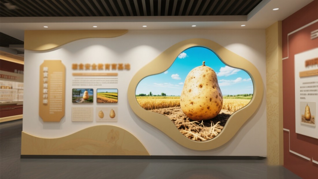 聲光電糧食安全教育基地效果圖 聲光電糧食安全教育基地效果圖